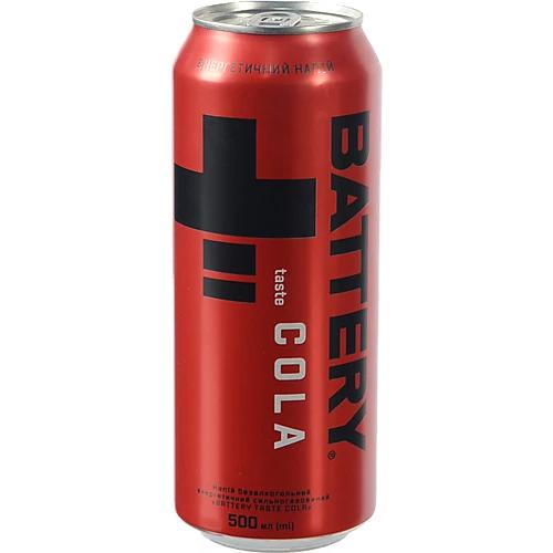 Напій енергетичний Battery 0.5л taste cola с.г з.б