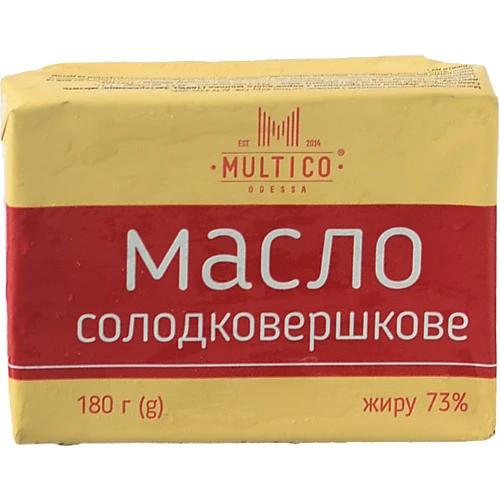 Масло Multico 180г 73% селянське солодковершкове