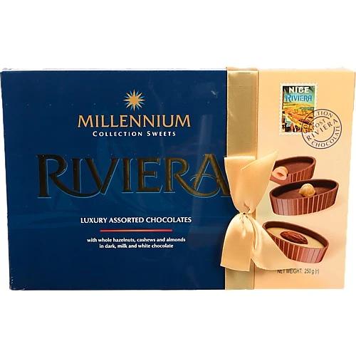Цукерки шоколадні асорті Riviera Millennium к/у 250г