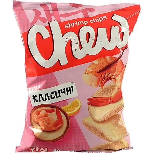 Чіпси Chew 40г креветкові з морською сіллю