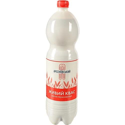 Квас Арсеніївський 1.5л живий хлібний