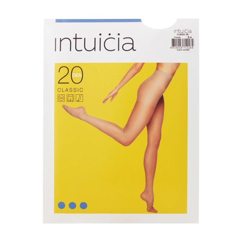 Колготки жіночі Intuicia Classic 20den 5-6 чорний