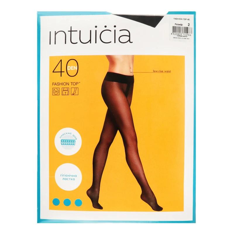 Колготки жіночі Intuicia Fashion Top 40den 2 чорний