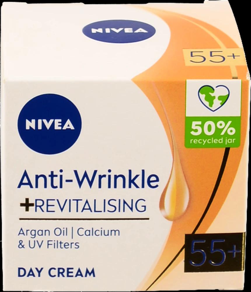 Крем для обличчя денний SPF15 55+ Anti-Wrinkle Revitalizing Nivea 50мл