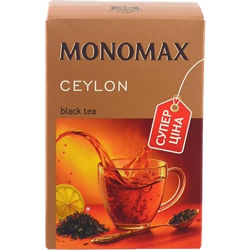 Чай чорний цейлонський байховий листовий Ceylon Monomax к/у 80г