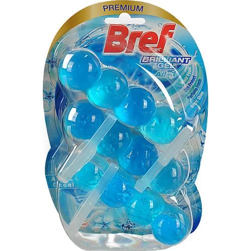 Засіб для чищення унітазу Arctic Ocean Brilliant Gel Bref 3х42г