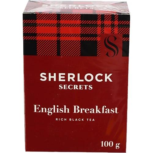 Чай чорний байховий English Breakfast Sherlock Secrets к/у 100г