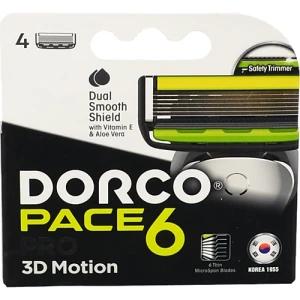 Картриджи Dоrco 4шт pace 6 лез