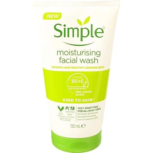 Гель для вмивання зволожуючий Kind to skin Simple 150мл