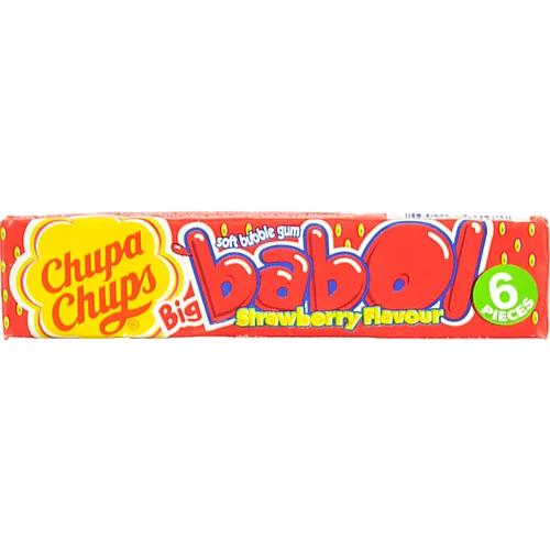 Гумка жувальна Strawberry Big Babol Chupa Chups м/у 27.6г