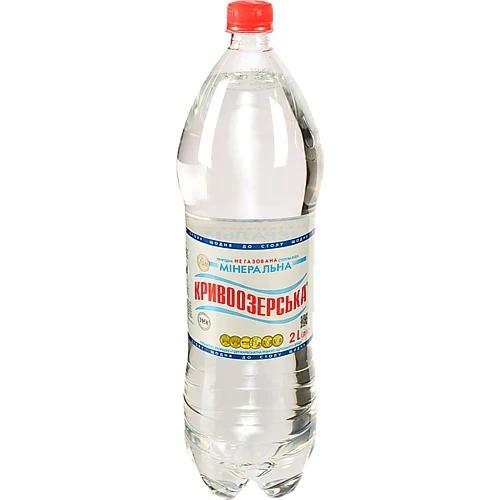 Вода мінеральна природна столова негазована Кривоозерська 2л
