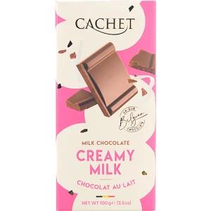 Шоколад Cachet 100г creamy milk молочний