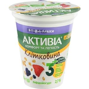 Біфідойогурт Активіа 260г ягод зл кл кальц 2.7%ст