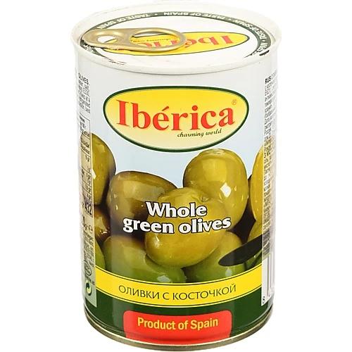 Оливки з кісточкою Iberica з/б 420г