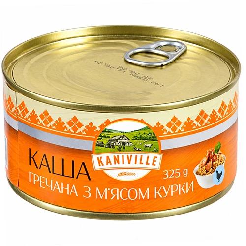 Каша Kaniville 325г гречана з куркою